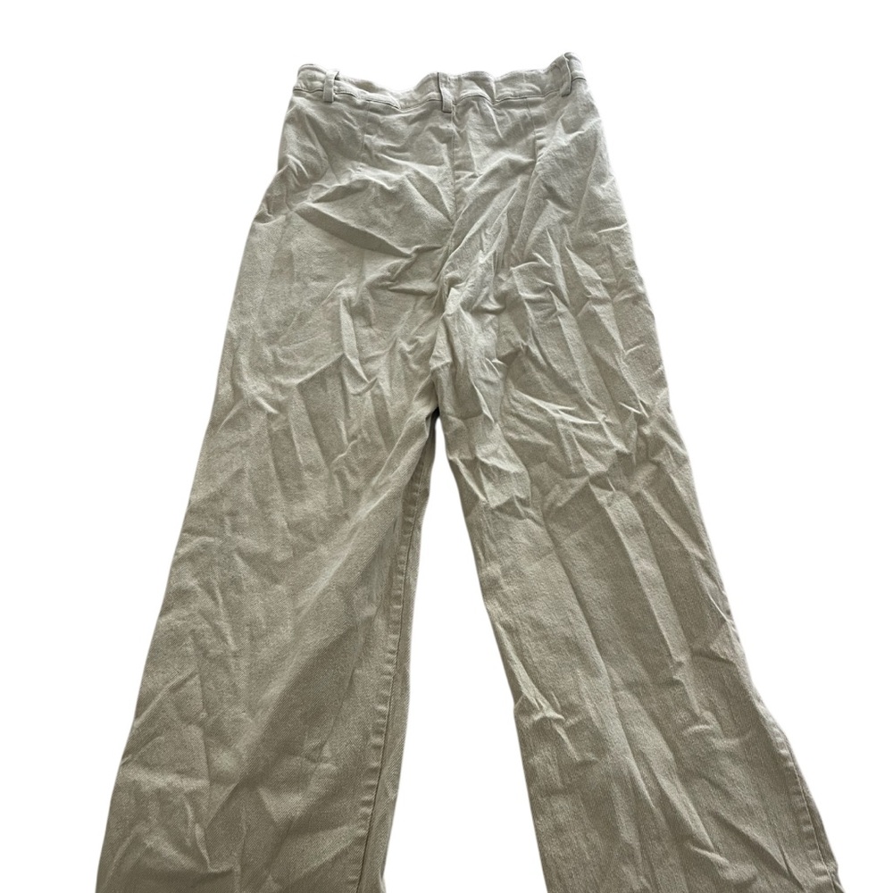 Princess Polly Beige Cream Wide Leg Pants